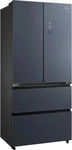 Midea FRENCH-DOOR Dunkelgrau 83.3x191x60 cm, Energieeffizienzklasse: E (G-A)
