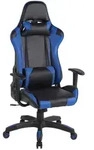TPFLiving B&uuml;rostuhl, Blau, Textil, 65x138x50 cm, Kinderzimmer & Jugendzimmer,