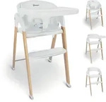 BabyGo Hochstuhl, Wei&szlig;, Metall, Nachbildung, 44x88x63 cm, Babym&ouml;bel, Hochst&uuml;hle &