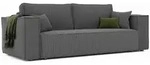 Idohome Sofa, Dunkelgrau, Textil, 3-Sitzer, 240x84x105 cm, Wohnzimmer, Sofas &