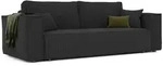 Idohome Sofa, Schwarz, Textil, 3-Sitzer, 240x84x105 cm, Wohnzimmer, Sofas & Couches,