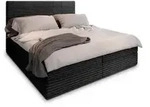 Masseno Boxbett, Schwarz, Holz, 180x200 cm, Schlafzimmer, Betten, Boxspringbetten