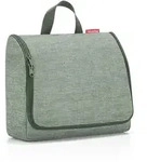 Reisenthel Kosmetiktasche Toiletbag XL twist sage, Jadegr&uuml;n, Textil, 28x23x10 cm,