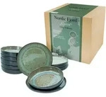 Creatable Tafelservice, Gr&uuml;n, Keramik, 12-teilig, Essen & Trinken, Geschirr,