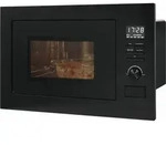 Bomann Einbaumikrowelle, Schwarz, Metall, 59.50x39.00x35.10 cm, Digitaldisplay,