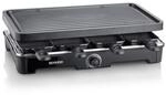 Severin Raclette-Grill, Schwarz, Kunststoff, Temperaturregler, Kontrollleuchte,