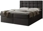 Mirjan24 Boxbett, Schwarz, Textil, Rechteckig, 160x200 cm, Schlafzimmer, Betten,