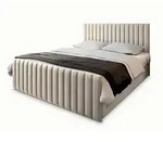 Masseno Boxbett, Beige, Holz, 140x200 cm, Schlafzimmer, Betten, Boxspringbetten