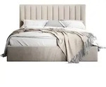 Mirjan24 Polsterbett, Beige, Textil, Rechteckig, 180x200 cm, Schlafzimmer, Betten,