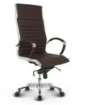Versee B&uuml;rostuhl, Braun, Metall, 1-Sitzer, 60x115x60 cm, Arbeitszimmer,