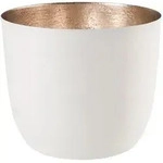 Gift Company Teelichthalter, Wei&szlig;, Metall, 8 cm, Dekoration, Kerzen & Zubeh&ouml;r,