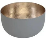 Gift Company Teelichthalter, Grau, Metall, 6 cm, Dekoration, Kerzen & Zubeh&ouml;r,