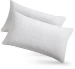 Juskys Kopfkissen, Wei&szlig;, Textil, 40x80 cm, Schlaftextilien, Kopfkissen &