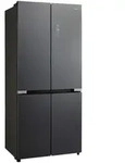 Midea MULTI-DOOR Schwarz 83.3x191x60 cm, Energieeffizienzklasse: E (G-A)