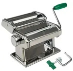 Chefkoch+Fackelmann Nudelmaschine, Blau, Grau, Silber, Metall, Kunststoff, 16.5x21x14