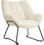 tectake Sessel, Creme, Wei&szlig;, Kunststoff, Pappel, 73x81x72 cm, Wohnzimmer,...