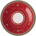 Villeroy & Boch Untertasse, Mehrfarbig, Keramik, Weihnachten, 16.7x16.7x2 cm,...