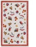 Villeroy & Boch Flachwebeteppich Toy's Delight, Mehrfarbig, Rot, Textil,...