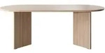 Selsey Esstisch, Eiche, Holzwerkstoff, 6-Sitzer, Oval,Oval, 90x75x204 cm, Esszimmer,