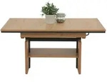 Livetastic Couchtischset, Eiche Artisan, Holzwerkstoff, Holzoptik, rechteckig, Wange,