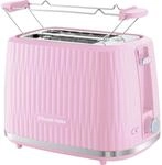 Russell Hobbs Toaster Toaster, Hellrosa, Kunststoff, 17x19x28 cm, Gr&uuml;ner Punkt,