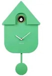 Karlsson Wanduhr Modern Cuckoo, Hellgr&uuml;n, Kunststoff, 21.5x41x8.5 cm, Dekoration,