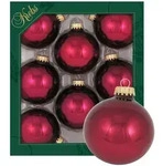Krebs Glas Lauscha Christbaumkugeln, Rot, Glas, 7x7x7 cm, Dekoration,