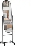 CLP Standspiegel, Schwarz, Metall, 40x155x42 cm, Spiegel, Standspiegel
