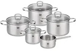 ELO Kochtopfset Jaspis, Metall, 5-teilig, 29.5x25.5x51.5 cm, Kochen, T&ouml;pfe, Topfsets
