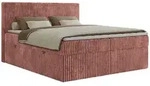 MKS Boxbett, Rosa, Textil, 2-Sitzer, H4, Rechteckig, 200x200 cm, Oeko-Tex&reg;,