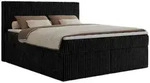 MKS Boxbett, Schwarz, Textil, 2-Sitzer, H4, Rechteckig, 200x200 cm, Oeko-Tex&reg;,