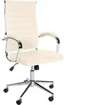 CLP Drehstuhl, Creme, Metall, 56x102x61 cm, Arbeitszimmer, B&uuml;rost&uuml;hle, Drehst&uuml;hle