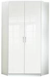 Mid.you Eckschrank Wimex Clack, Wei&szlig;, Wei&szlig; Hochglanz, Holzwerkstoff, 8 F&auml;cher,