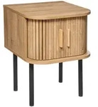 Atmosphera Createur d ́interieur Nachtschrank, Beige, Holzwerkstoff, 40x53x40...