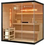 Artsauna Sauna, Natur, Holz, 140x190x175 cm, Freizeit, Wellness, Sauna