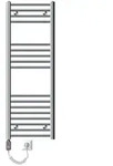 LuxeBath Badheizk&ouml;rper, Chrom, Metall, 40x120x120 cm, Freizeit, Heizen &...