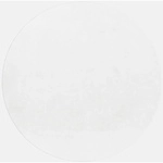 Ayyildiz Hochflorteppich Pouffy, Wei&szlig;, Textil, Uni, rund, Oeko-Tex&reg; Standard 100,