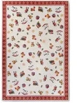 Villeroy & Boch Flachwebeteppich Toy's Delight, Mehrfarbig, Rot, Textil,...