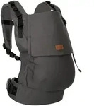 Hoppediz Babytrage, Dunkelgrau, Textil, 26.5x7.2x38.5 cm, SGS-gepr&uuml;ft, Baby on Tour,