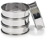 Patisse Tortenring, Silber, Metall, 2.5x2.5x2.5 cm, Backen, Backformen