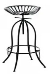 CLP Barhocker, Schwarz, Metall, 43x74x43 cm, Esszimmer, Barm&ouml;bel, Barhocker