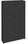 Xora Schuhkipper Flap, Anthrazit, Holzwerkstoff, 60x104x16 cm, Typenauswahl, stehend,