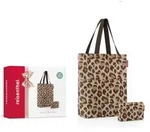 Reisenthel Schultertasche Cityshopper 2 set #1 leo macchiato, Braun, Beige,