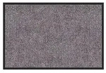 Floordirekt Schmutzfangmatte Rhine, Grau, Beige, Textil, Uni, rechteckig, 90x120 cm,