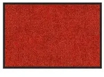 Floordirekt Schmutzfangmatte Rhine, Rot, Textil, Uni, rechteckig, 90x120 cm, Made in