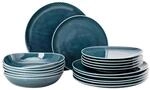 Rosenthal Kombiservice Junto, Blau, Keramik, 18-teilig, 31.7x28.1x32 cm, DIN EN ISO