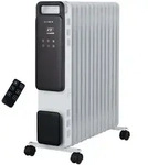Klamer &Ouml;lradiator, Wei&szlig;, Metall, 2,500 W, 25x63x52 cm, Freizeit, Heizen & K&uuml;hlen,