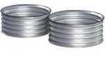 Outsunny Hochbeet, Silber, Metall, 60x30x60 cm, Gartenzubeh&ouml;r, Hochbeete