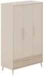 Paidi Babykleiderschrank Eefje, Eiche, Beige, Holzwerkstoff, 1 Schublade(n)