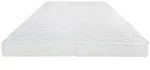 Vente-Unique Matratzen, Wei&szlig;, Textil, Uni, 2-Sitzer, 130x190 cm, Schlafzimmer,